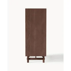 Credenza Alta In Legno Di Quercia Con Ante Diana*Westwing Collection Fashion