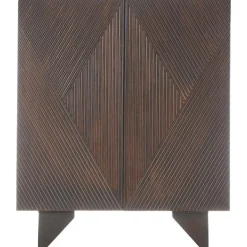 Credenza Alta In Legno Di Mango Massiccio Con Ante Louis*Westwing Collection Clearance