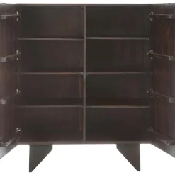 Credenza Alta In Legno Di Mango Massiccio Con Ante Louis*Westwing Collection Clearance