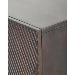 Credenza Alta In Legno Di Mango Massiccio Con Ante Louis*Westwing Collection Clearance