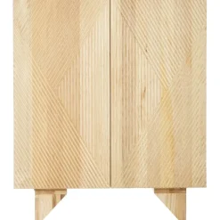 Credenza Alta In Legno Di Frassino Massiccio Con Ante Louis*Westwing Collection Best