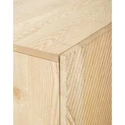 Credenza Alta In Legno Di Frassino Massiccio Con Ante Louis*Westwing Collection Best