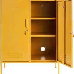 Credenza Alta In Metallo The Midi*Mustard Made Fashion