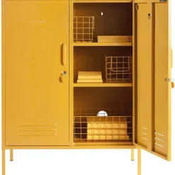 Credenza Alta In Metallo The Midi*Mustard Made Fashion