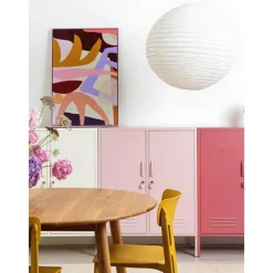 Credenza Alta In Metallo The Midi*Mustard Made Fashion