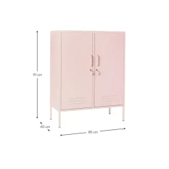 Credenza Alta In Metallo The Midi*Mustard Made Fashion