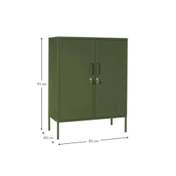 Credenza Alta In Metallo The Midi*Mustard Made Online