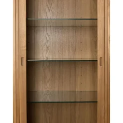 Credenza Alta Retro Con Ante Scorrevoli Scanalate Barbier*Zuiver Best