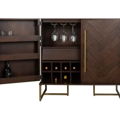 Credenza Bar A Spina Di Pesce Con Finitura In Legno Di Acacia Class*Dutchbone New