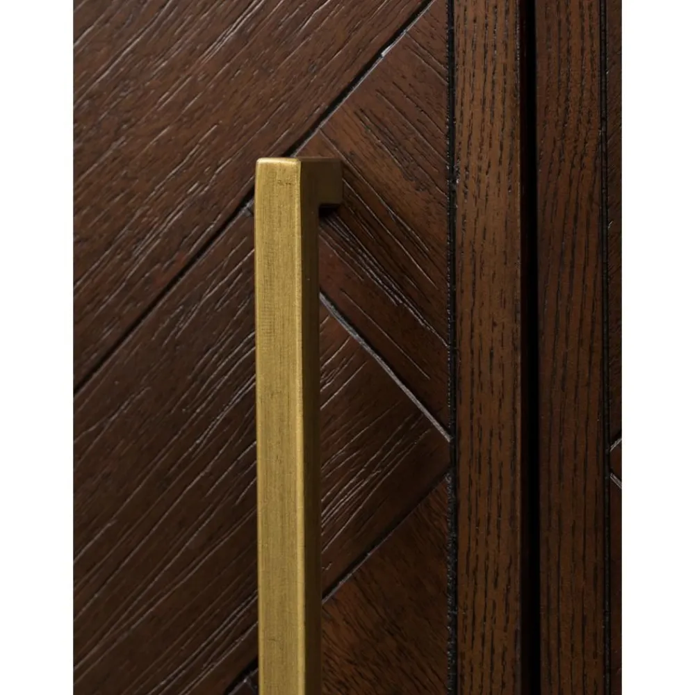 Credenza Bar A Spina Di Pesce Con Finitura In Legno Di Acacia Class*Dutchbone New