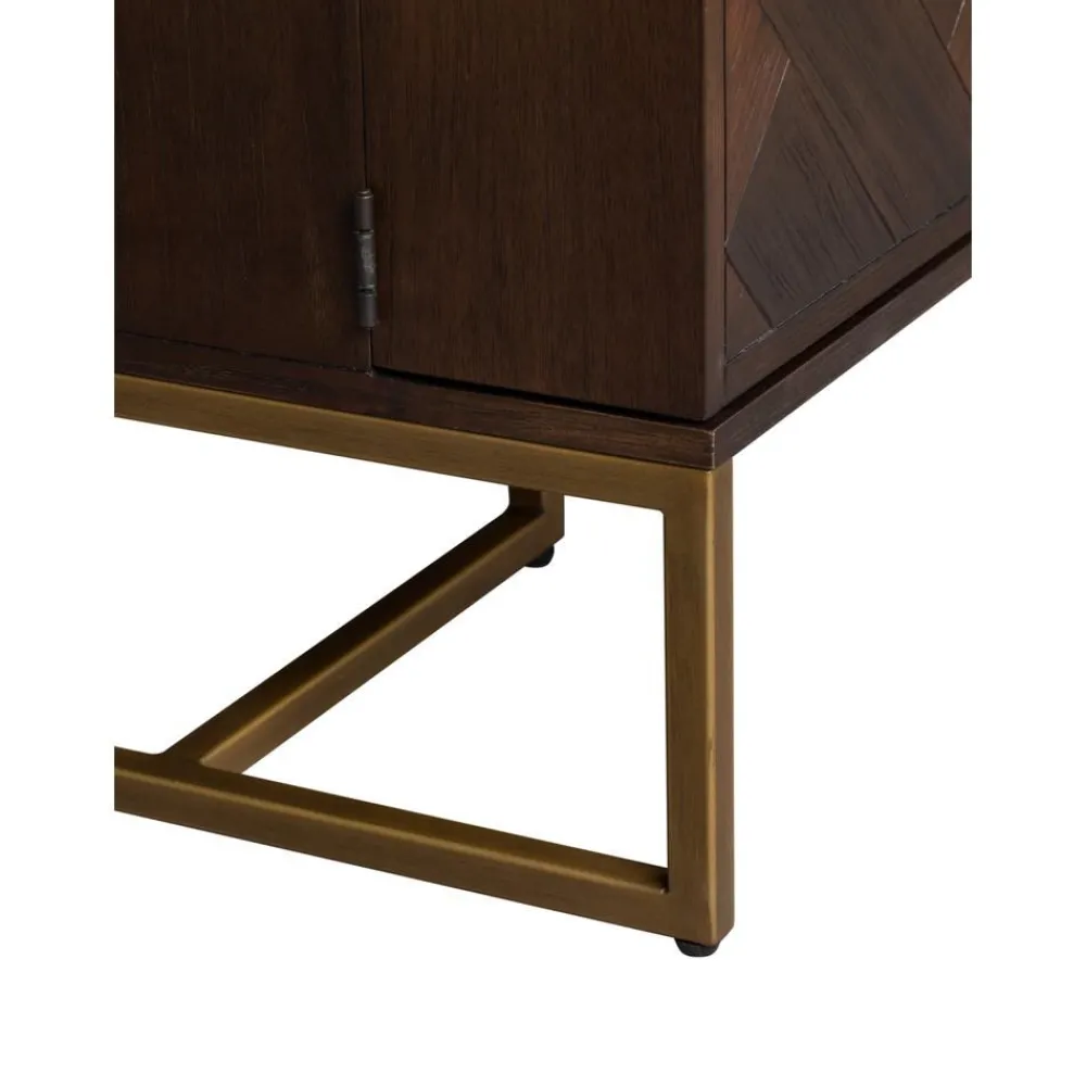 Credenza Bar A Spina Di Pesce Con Finitura In Legno Di Acacia Class*Dutchbone New