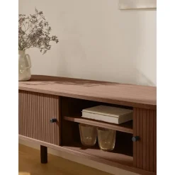 Credenza Bassa Con Fronte Scanalato Calary*Westwing Collection Discount