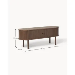 Credenza Bassa Con Fronte Scanalato Calary*Westwing Collection Discount