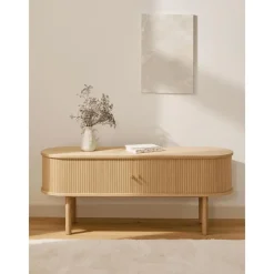 Credenza Bassa Con Fronte Scanalato Calary*Westwing Collection Hot