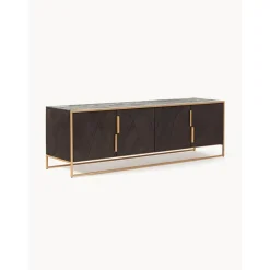 Credenza Bassa Harry In Legno Di Mango Massiccio*Westwing Collection Discount