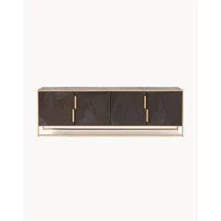 Credenza Bassa Harry In Legno Di Mango Massiccio*Westwing Collection Discount