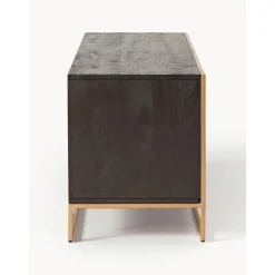 Credenza Bassa Harry In Legno Di Mango Massiccio*Westwing Collection Discount