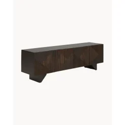 Credenza Bassa In Legno Di Mango Massiccio Con Ante Louis*Westwing Collection Hot