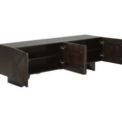 Credenza Bassa In Legno Di Mango Massiccio Con Ante Louis*Westwing Collection Hot