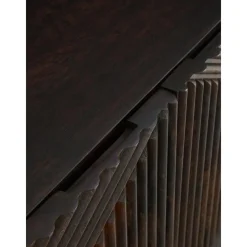 Credenza Bassa In Legno Di Mango Massiccio Con Ante Louis*Westwing Collection Hot