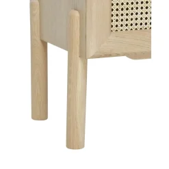 Credenza Bassa In Legno Di Quercia Con Intreccio Viennese Jolie*Westwing Collection Outlet