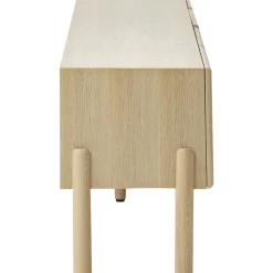 Credenza Bassa In Legno Di Quercia Con Intreccio Viennese Jolie*Westwing Collection Outlet