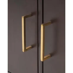 Credenza Bassa In Legno Di Mango Massiccio Lyle*Westwing Collection New