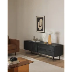 Credenza Bassa In Legno Massiccio Con Ante Luca*Westwing Collection Clearance