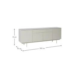 Credenza Con Ante Elyn*Westwing Collection New