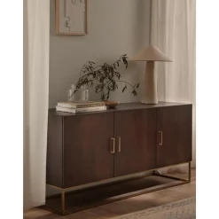 Credenza Con Ante In Legno Di Mango Massiccio Lyle*Westwing Collection Outlet