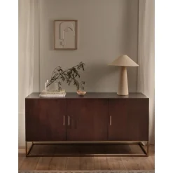 Credenza Con Ante In Legno Di Mango Massiccio Lyle*Westwing Collection Outlet