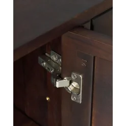 Credenza Con Ante In Legno Massiccio A Spina Di Pesce Luca*Westwing Collection Outlet