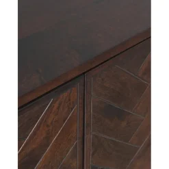 Credenza Con Ante In Legno Massiccio A Spina Di Pesce Luca*Westwing Collection Outlet
