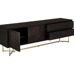 Credenza Con Motivo A Spina Di Pesce E Ante Luca*Westwing Collection Fashion