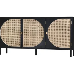 Credenza Fatta A Mano In Legno Sungkai Con Intreccio Viennese Lizzie*HKliving Discount