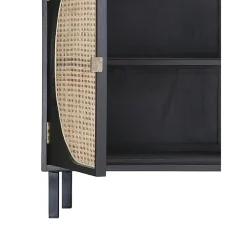 Credenza Fatta A Mano In Legno Sungkai Con Intreccio Viennese Lizzie*HKliving Discount