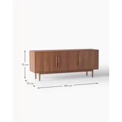 Credenza In Legno Di Mango Massiccio Paul*Westwing Collection Sale