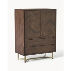 Credenza In Legno Di Mango Massiccio Con Ante E Cassetti Luca*Westwing Collection Fashion