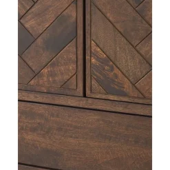 Credenza In Legno Di Mango Massiccio Con Ante E Cassetti Luca*Westwing Collection Fashion