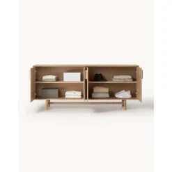 Credenza In Legno Di Quercia Con Ante Diana*Westwing Collection Best