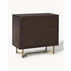Credenza In Legno Massiccio Con Motivo Spina Di Pesce Luca*Westwing Collection Best