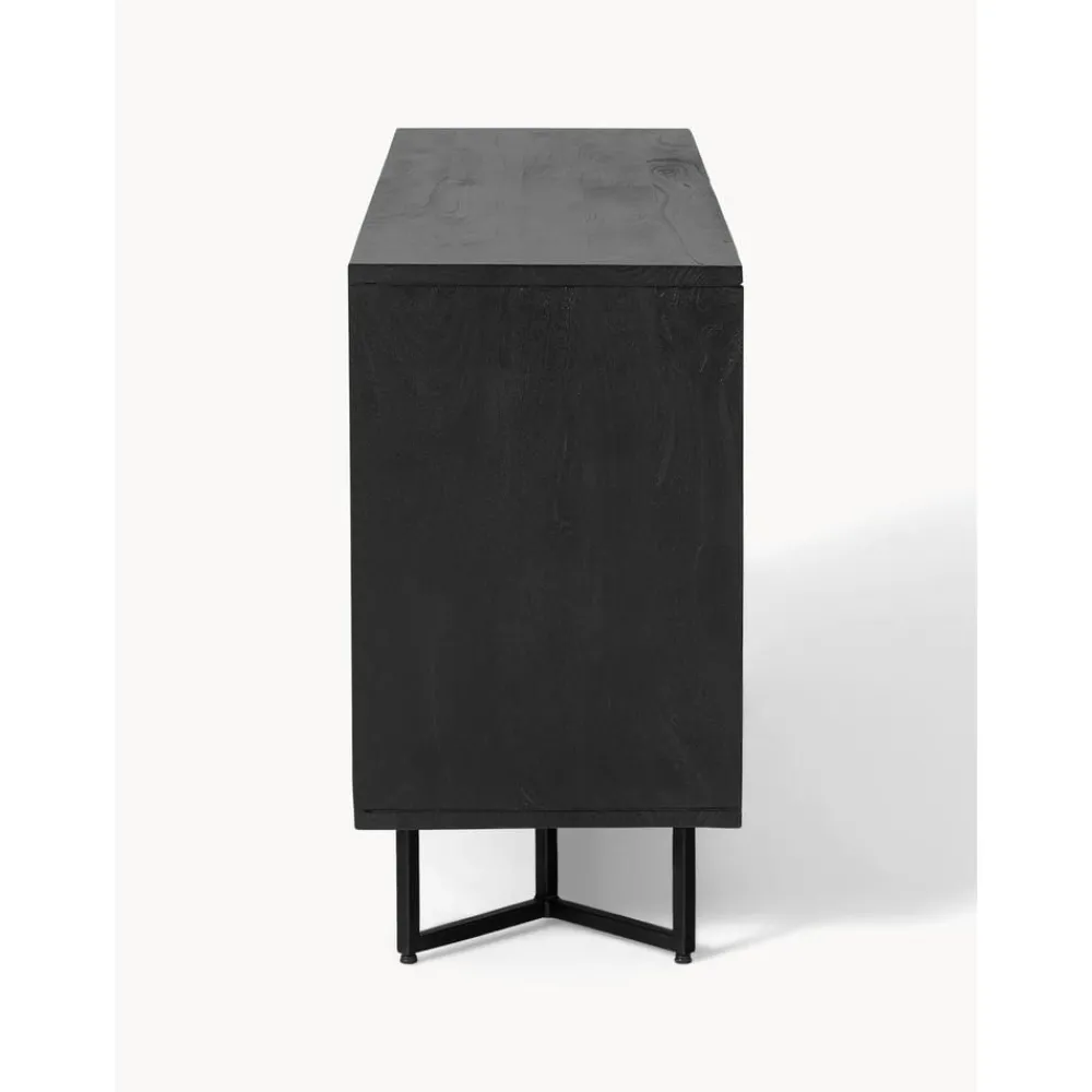 Credenza In Legno Massiccio Con Ante E Cassetti Luca*Westwing Collection Outlet