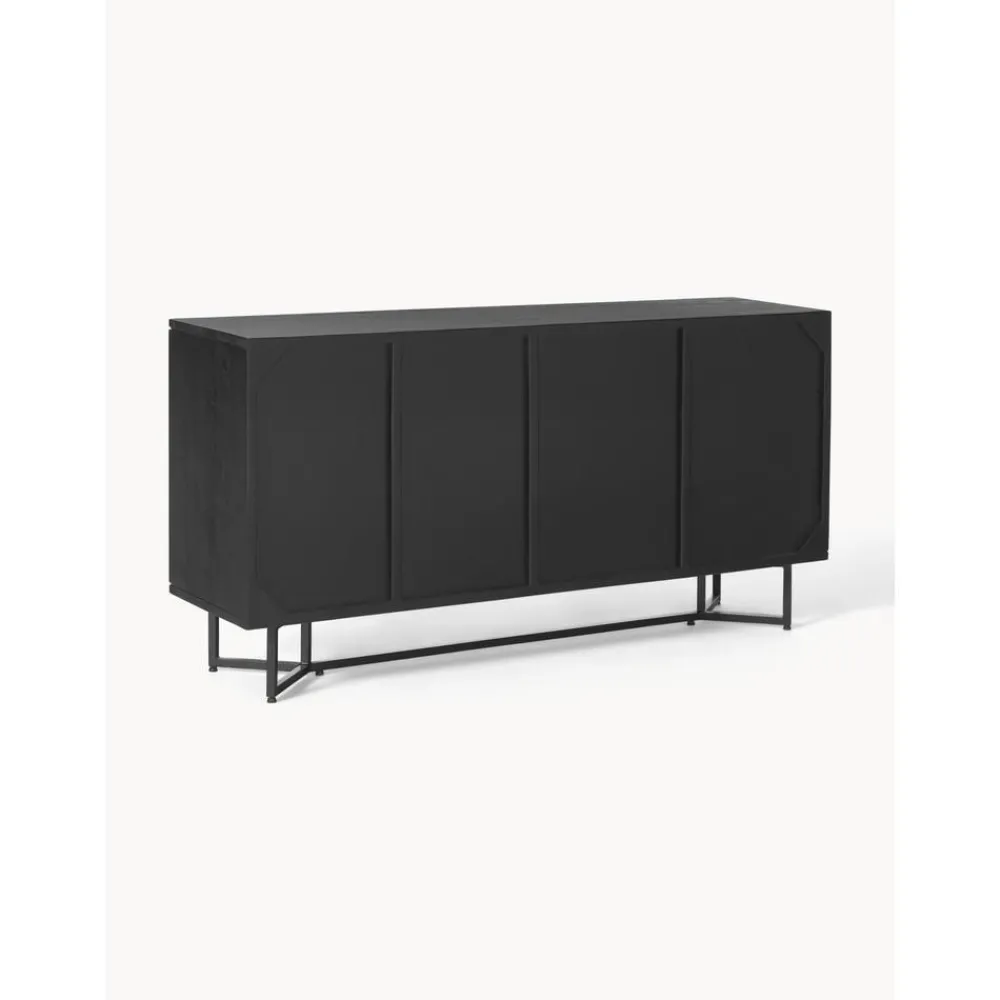 Credenza In Legno Massiccio Con Ante E Cassetti Luca*Westwing Collection Outlet