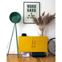 Credenza In Metallo Con Ante Mustard*Mustard Made Outlet