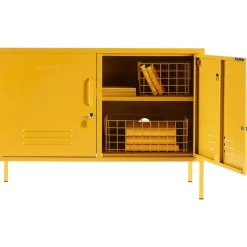 Credenza In Metallo Con Ante Mustard*Mustard Made Outlet