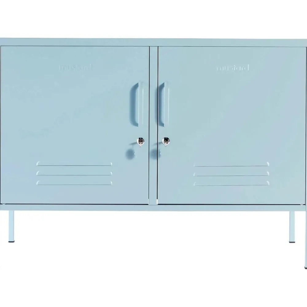 Credenza In Metallo Con Ante Mustard*Mustard Made Clearance