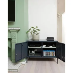Credenza In Metallo Con Ante Midi*Mustard Made Best