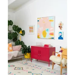 Credenza In Metallo The Lowdown*Mustard Made Outlet