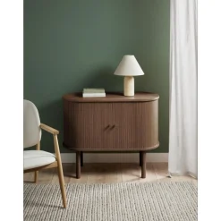 Credenza Piccola Con Frontale Scanalato Calary*Westwing Collection Hot