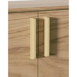 Credenza Piccola In Legno Di Quercia Con Ante Diana*Westwing Collection New